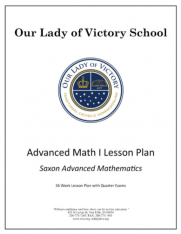 Lesson Plans – Grade 11 Advanced Math I